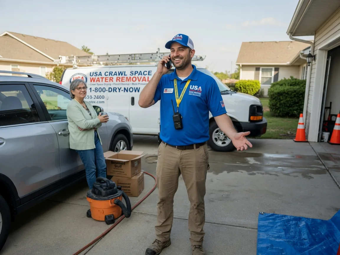 Crawl Space Water Removal Glenarm, IL FAQs